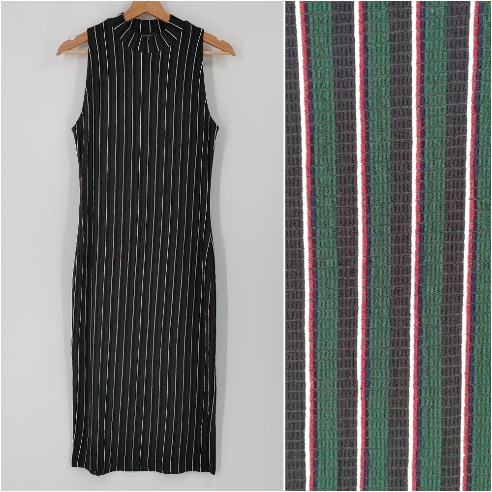 Dynamite Ribbed Stripe Bodycon Dress